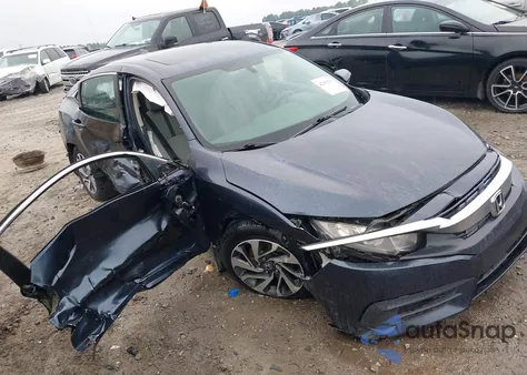 2017 Honda Civic Ex z USA, uszkodzony, nr VIN 2HGFC2F78HH544871